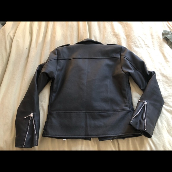 Straight to Hell Vegan Leather Jacket - Picture 4 of 5